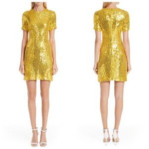 Galvan London Clara Sequin Dress
